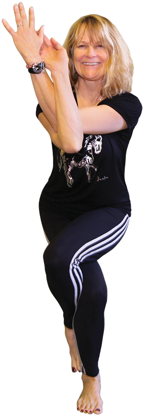  Jenny Otto in eagle pose